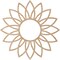 Ekena Millwork Daisy Wood Fretwork Pierced Ceiling Medallion, Alder, 28"OD x 9 3/4"ID x 3/8"T CMWP28X28X0375DAAL - alternate 5